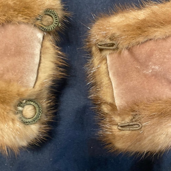 Rare Vintage Double Russisn SABLE Mink Fur Stole Wrap or Collar Scarf Scarve - Picture 11 of 12